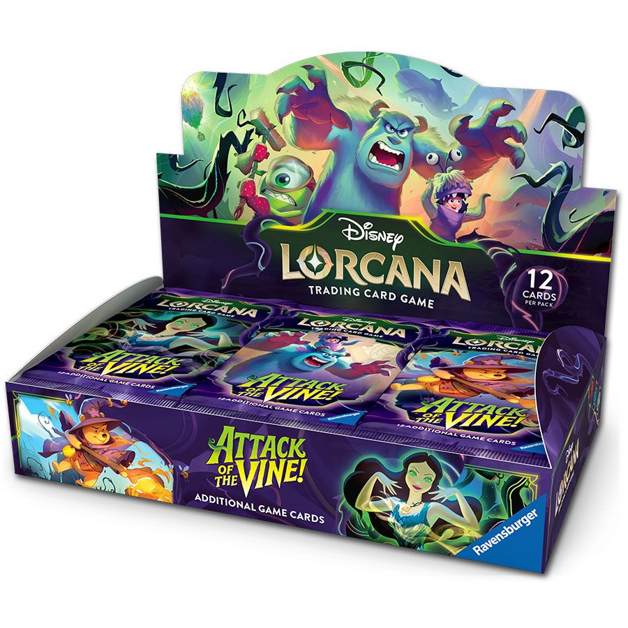 Disney Lorcana: Attack of the Vine! Booster Display (24 Packs) - DE
