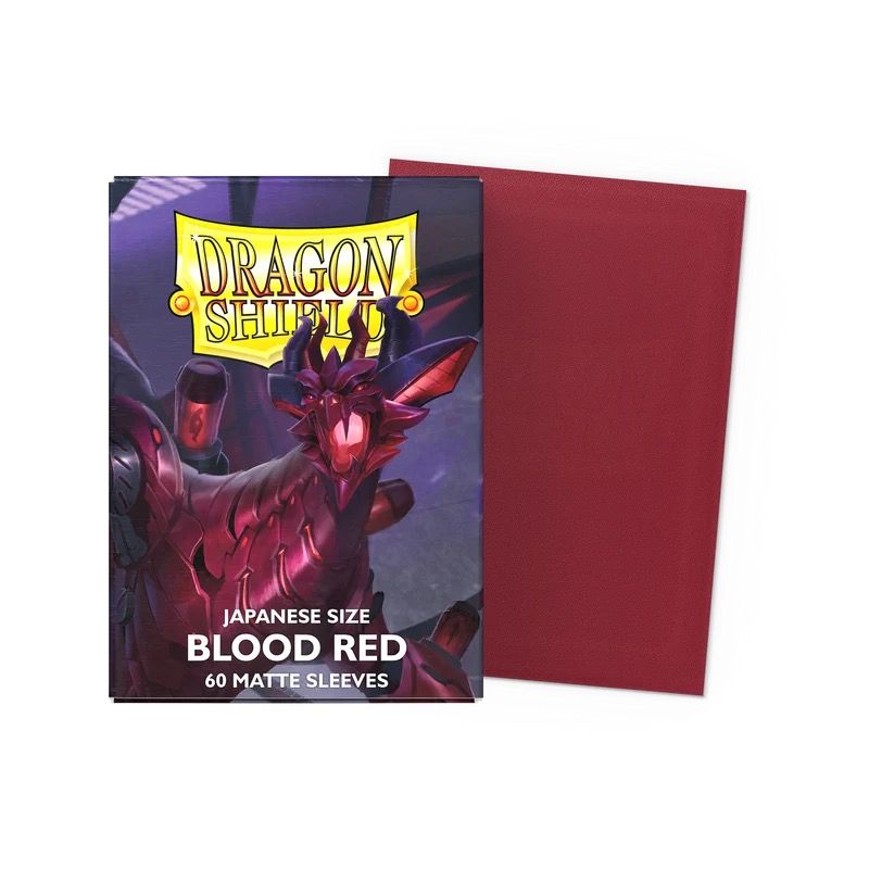 Dragon Shield Standard Blood Red Matte