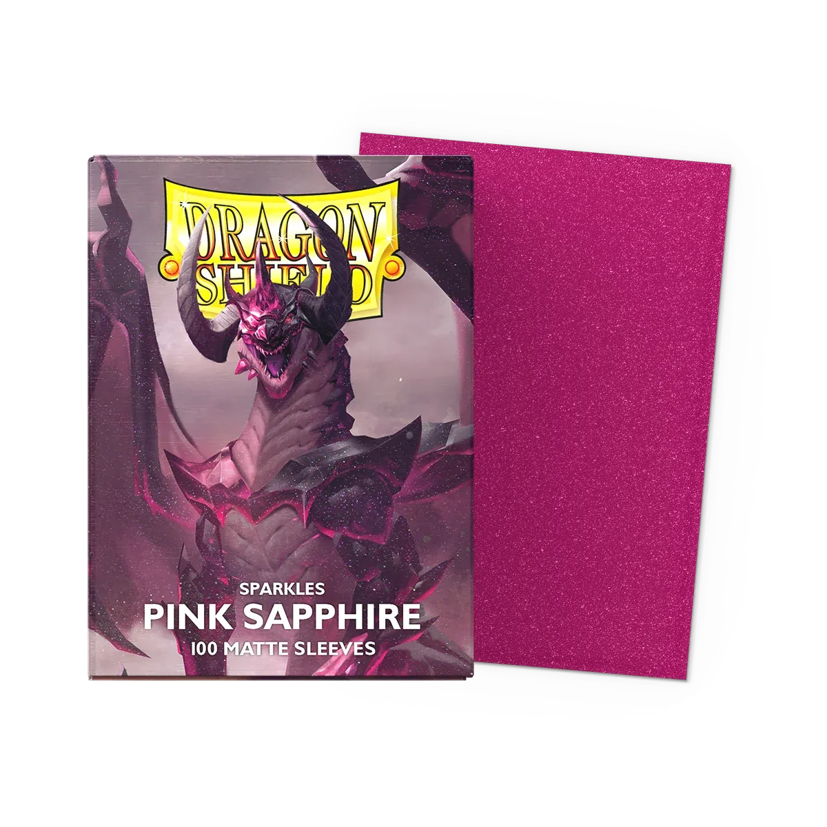 Dragon Shield Standard Pink Sapphire Matte