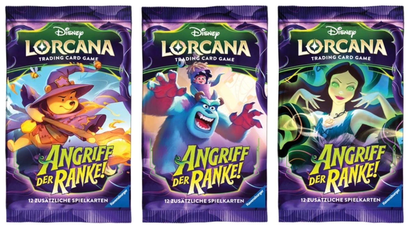 Lorcana Booster Pack 13 Angriff der Ranke