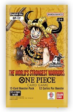 One Piece Card Game OP17 The World's Strongest Warriors booster pack