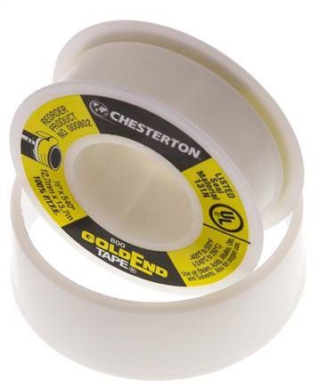 TEFLONBAND - CHESTERTON GOLDEND 802 - 12,7X0,09 MM13,72 M TEFLONBAND - CHESTERTON GOLDEND 802 - 12,7X0,09 MM13,72 M