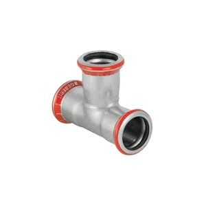 Mapress verzinkt staal pers T-stuk FFF  15 mm