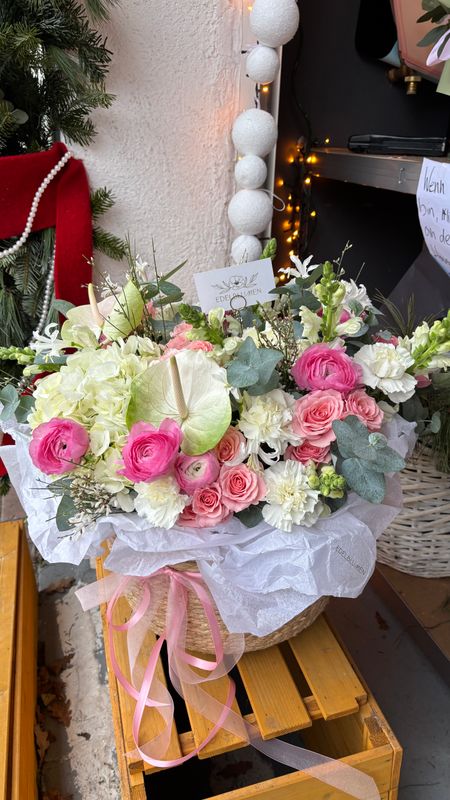 Blumen Korb
