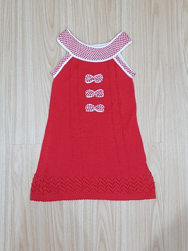 Dress with Bows (Red)