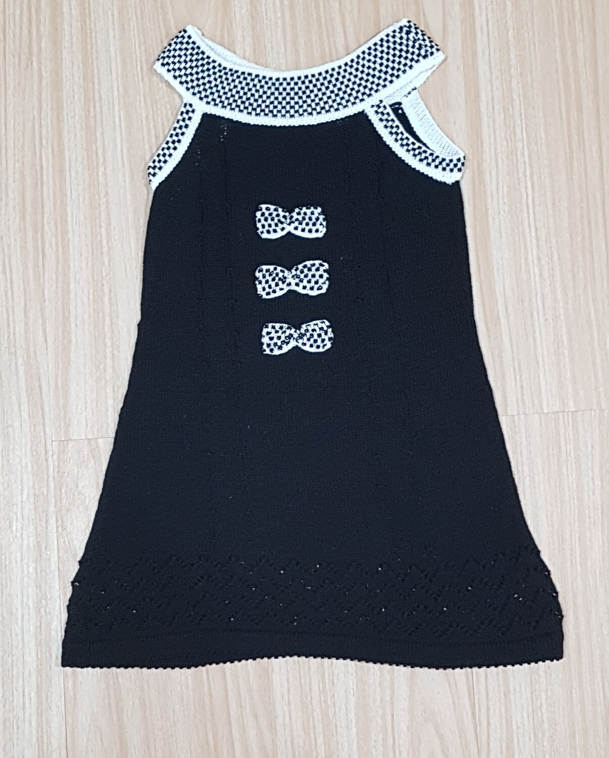 Dress with Bows (Black)