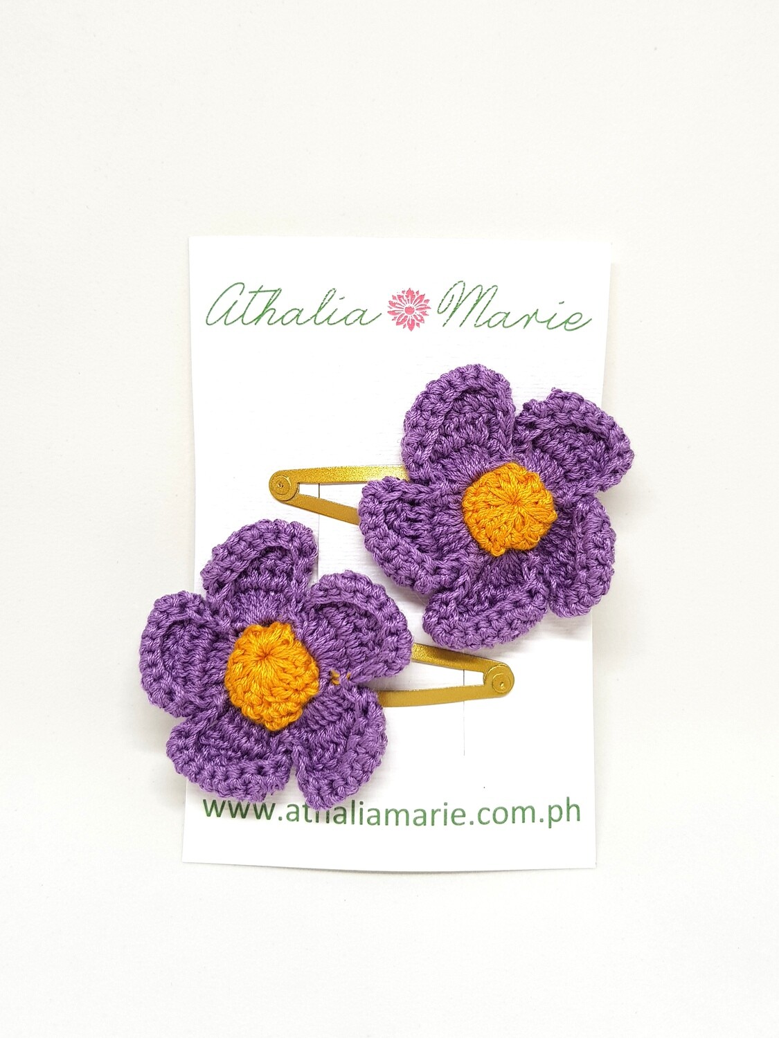 Crochet Flowers: Set 3 (Indigo)