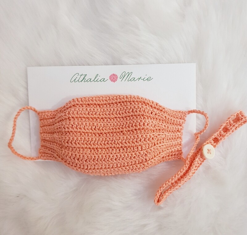 Peach (6x4" with ear saver)