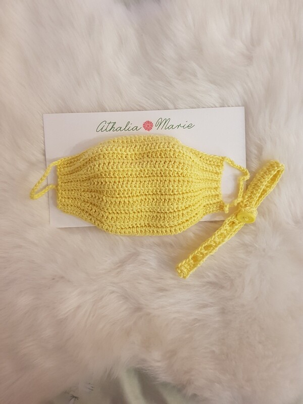 Canary Yellow (6x4", with ear saver)