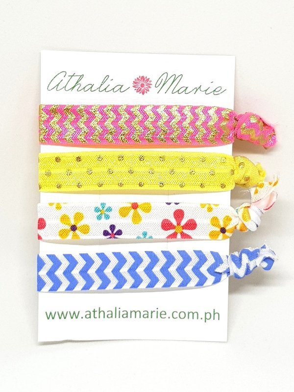 FOE HAIR TIES: Set 4