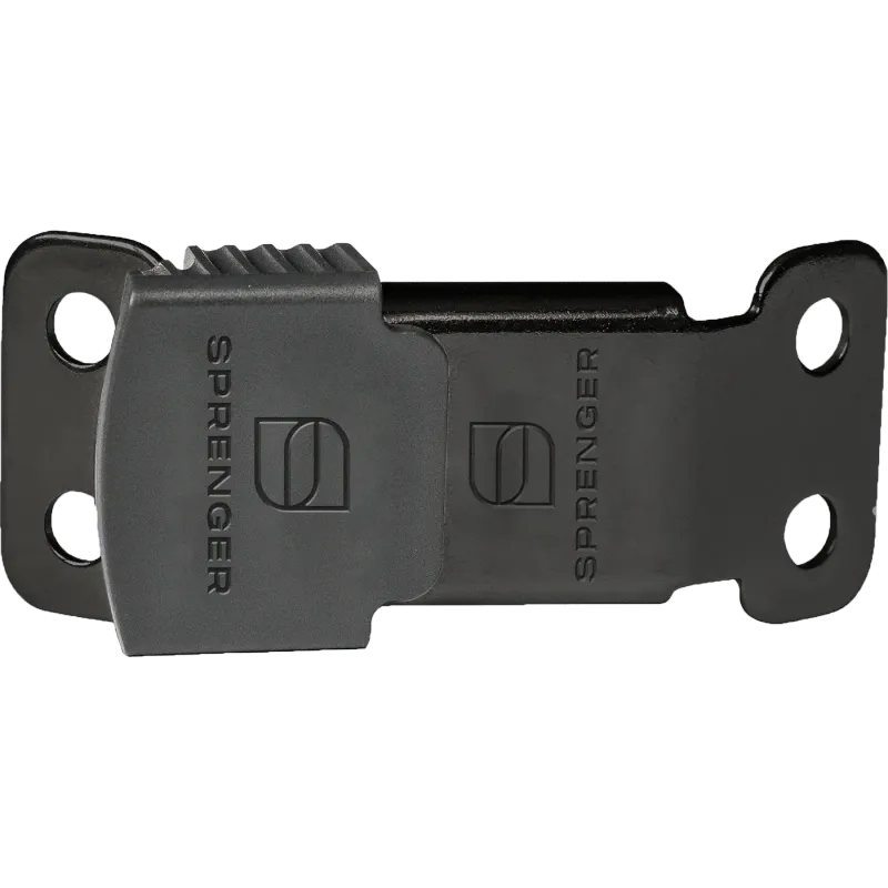 The Black Stainless Steel ClicLock - for use with Prong Collars