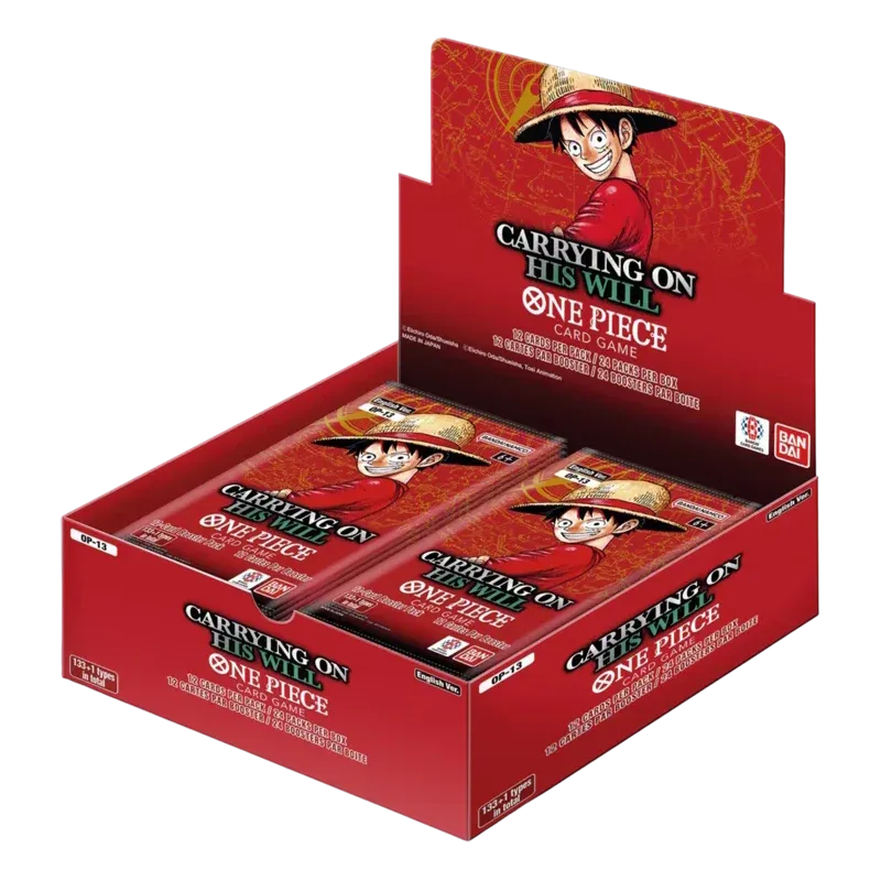 One Piece Card Game - Carrying on His Will Booster BOX OP13 (24 Packs)