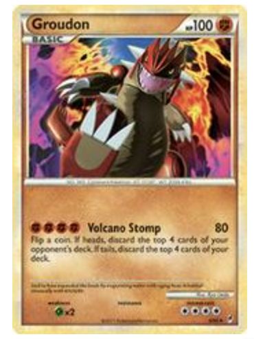 Groudon Holo #6