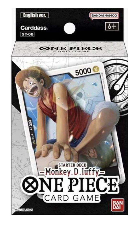 One Piece Card Game: Monkey D Luffy Starter Deck ST-08