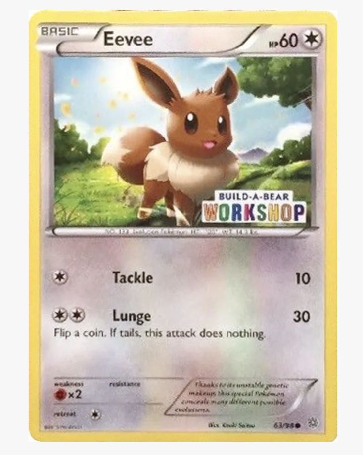 Eevee Build a Bear Workshop Promo