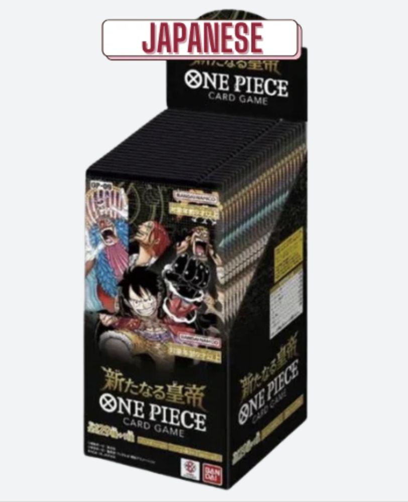 One Piece Card Game: OP-09 Emperors in the New Word Booster Box (Japanese)