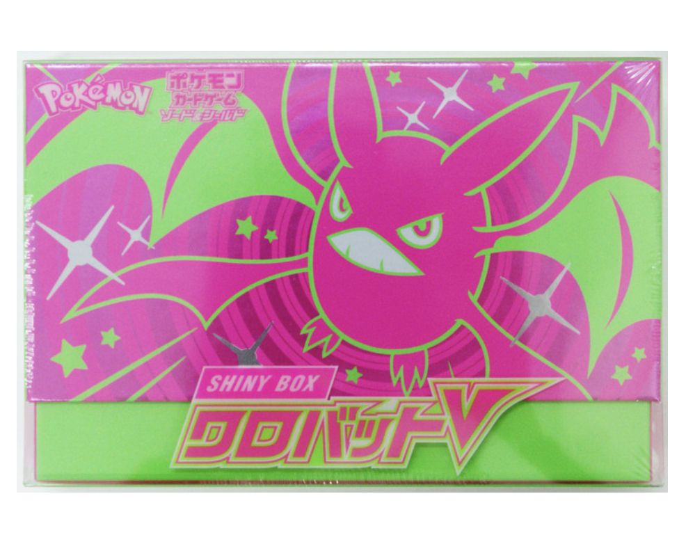 Pokemon Card Game Sword &amp; Shield Shiny Crobat V Box (Japanese)