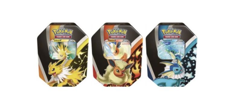 Pokemon TCG: Eevee Evoltuions V Tin