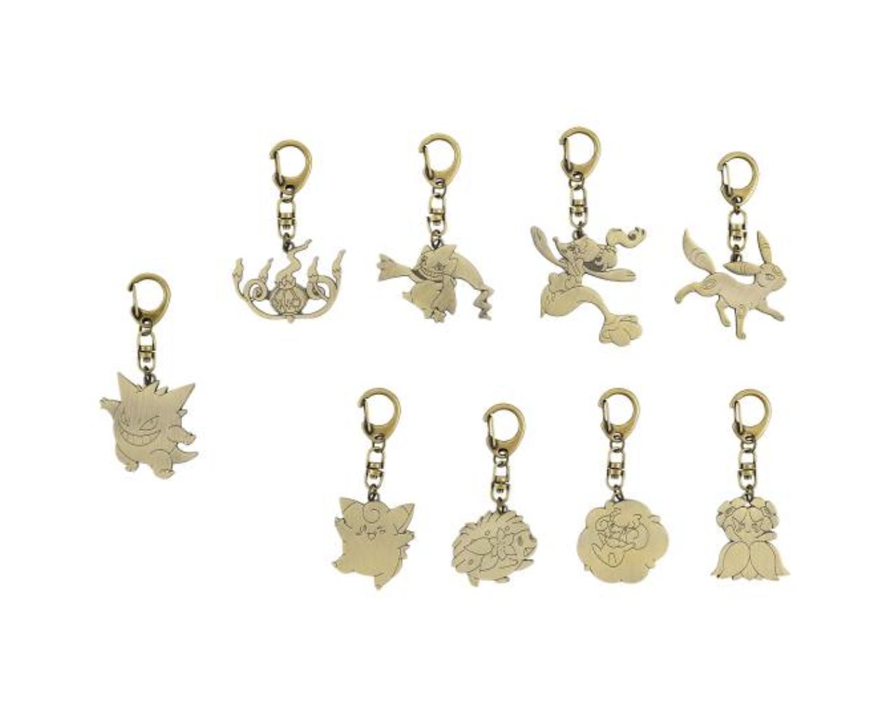 Pokemon: Pokemon Fairy Tale - Metal Keychain Collection Box - 9pc set (Limited Edition)
