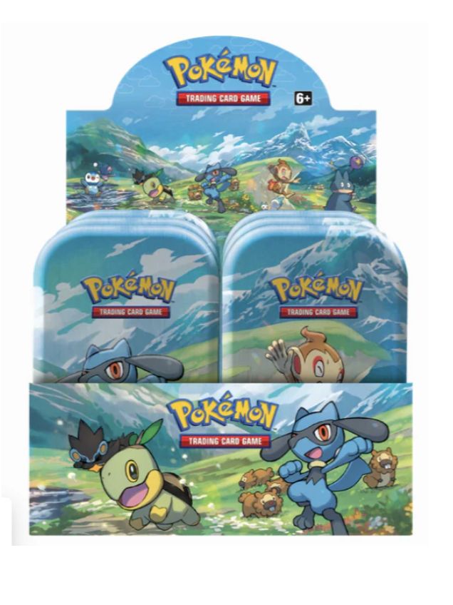 Sinnoh Stars Mini Tin Sealed Display - Set of 10