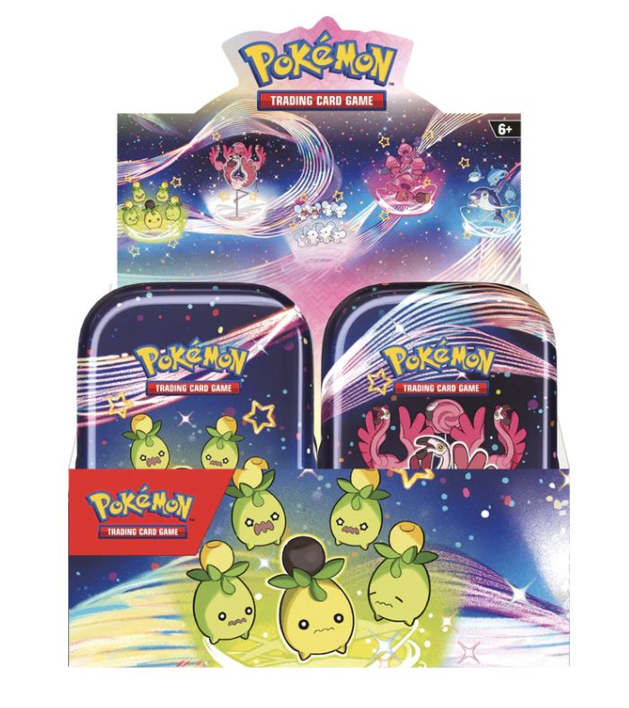 Pokémon TCG: Scarlet &amp; Violet—Paldean Fates Mini Tin Display