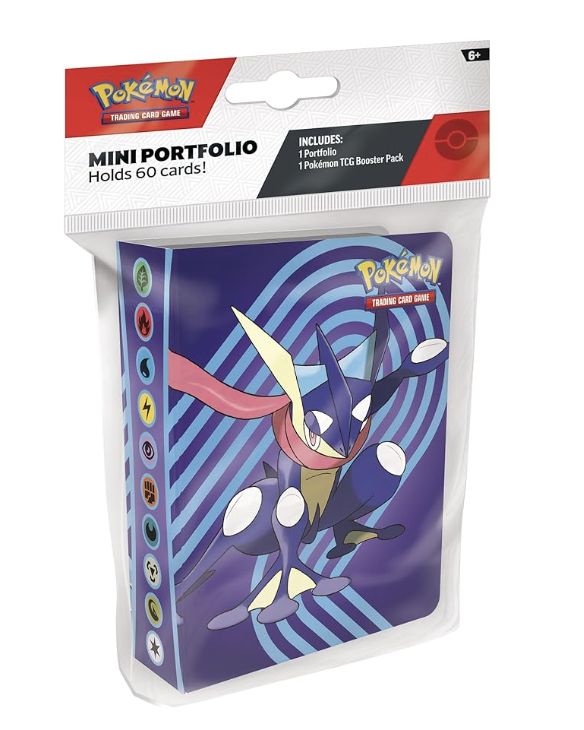 Pokemon 2024 Q3 Mini Albums (Binder) Greninja Stellar Crown