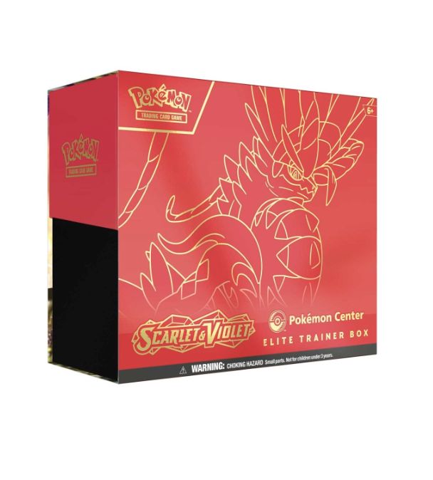 Scarlet &amp; Violet Base Koraidon Pokemon Center ETB