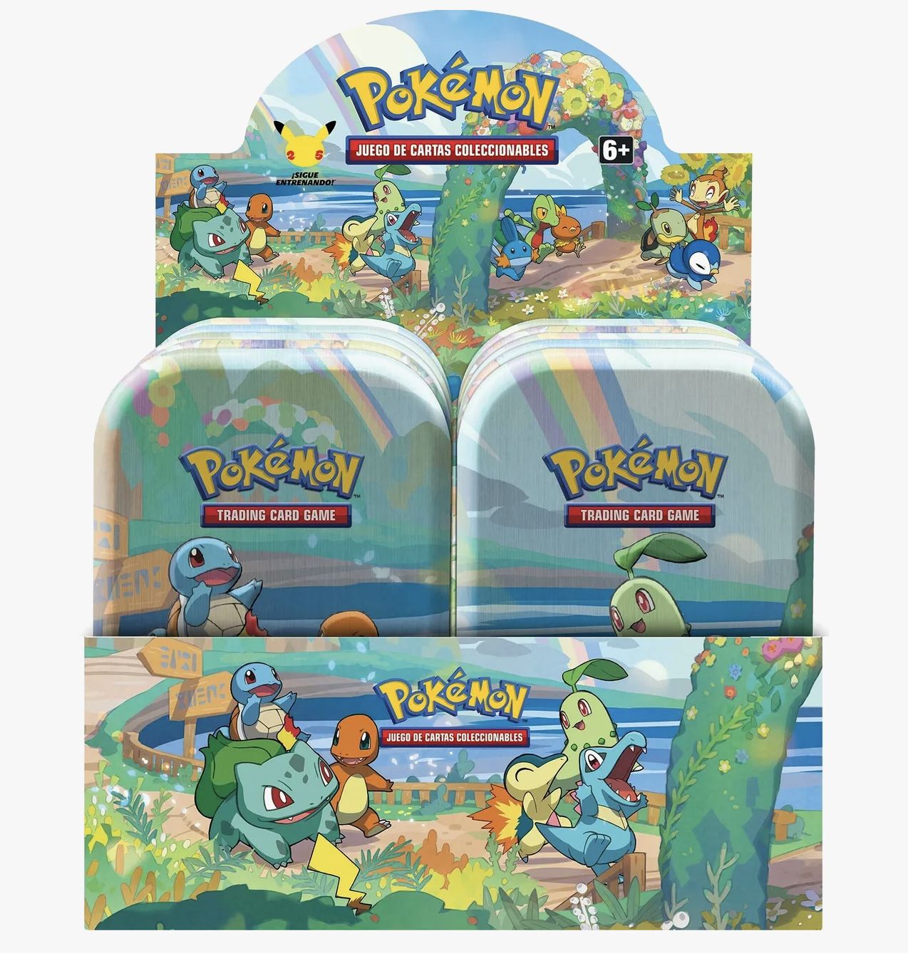 Pokemon Celebrations Mini Tin Display - 8 tins