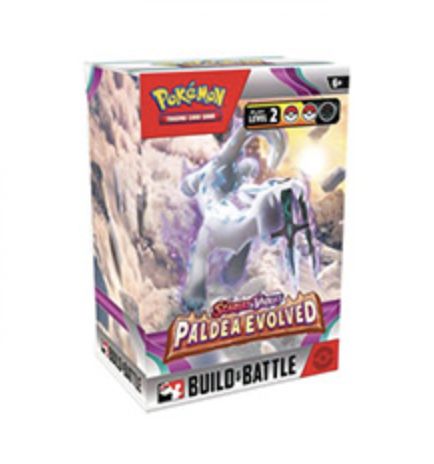 Pokémon TCG: Scarlet &amp; Violet—Paldea Evolved Build &amp; Battle Box