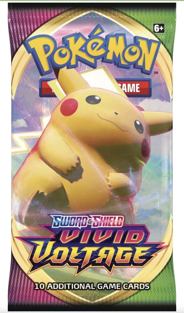 Pokémon TCG: Sword &amp; Shield—Vivid Voltage Booster Pack