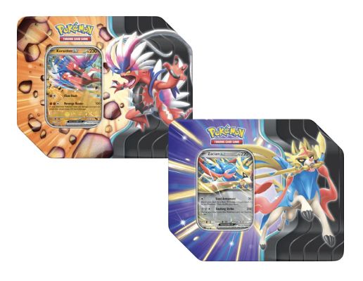 Pokemon Slashing Legends Tin