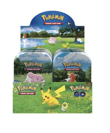 Pokemon Go Mini Tin Display