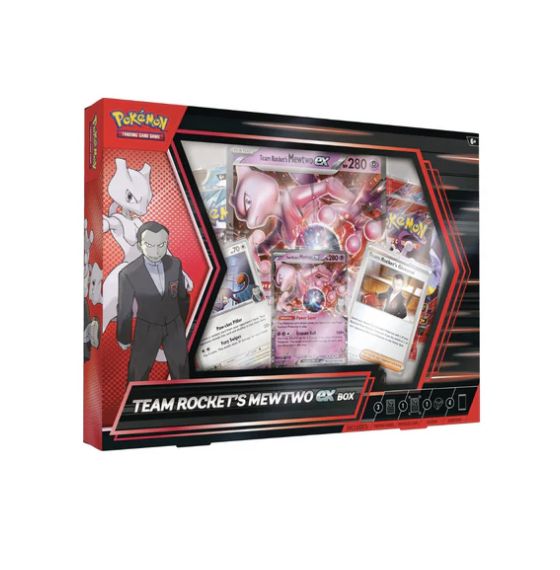 Team Rocket's Mewtwo ex Box