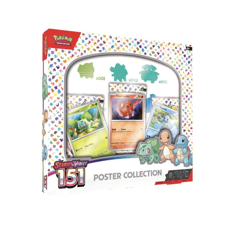 Pokemon Scarlet &amp; Violet 151 Poster Collection