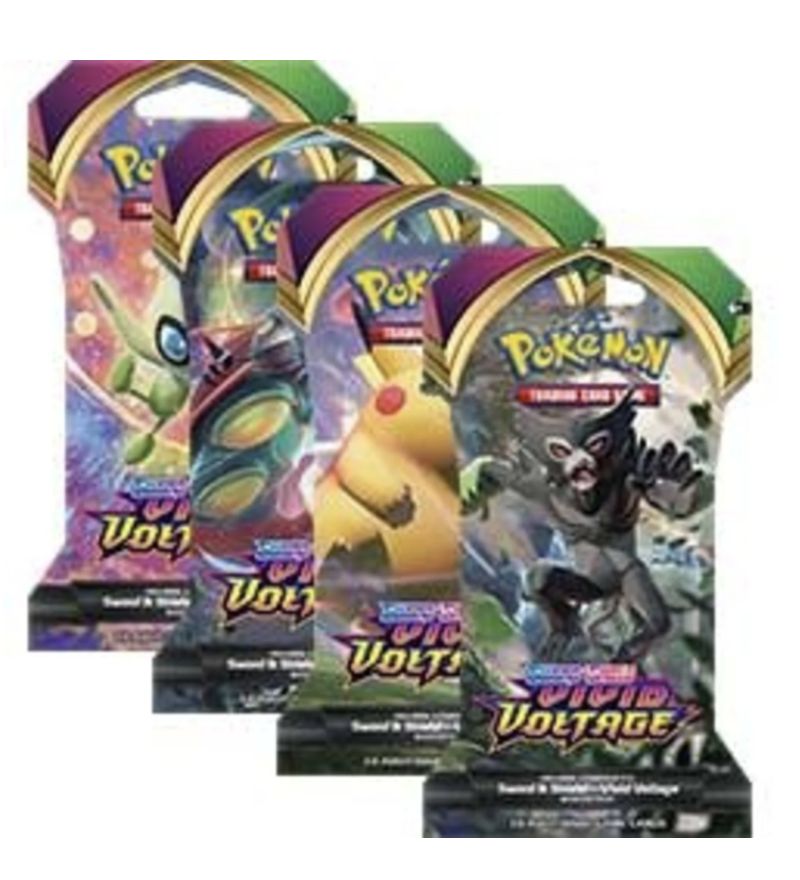 Vivid Voltage Sleeved Booster Pack