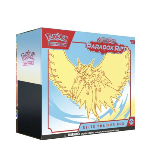 Paradox Rift ETB Elite Trainer Box, Style: Roaring Moon