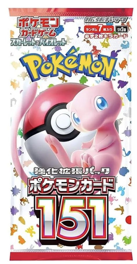 Pokemon 151 Booster Pack (Japanese)