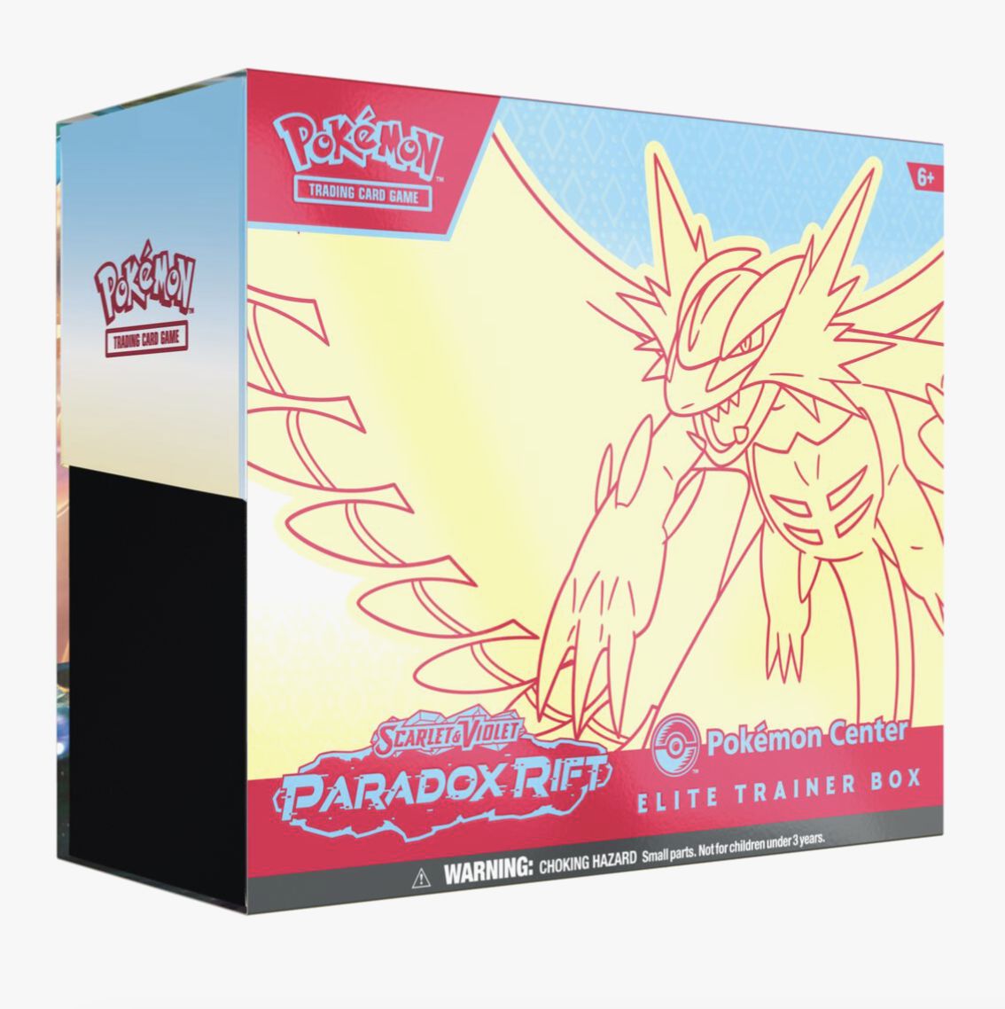 Paradox Rift Pokemon Center ETB Elite Trainer Box, Style: Roaring Moon