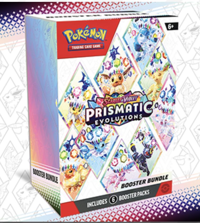 Pokemon: Prismatic Evolutions Booster Bundle