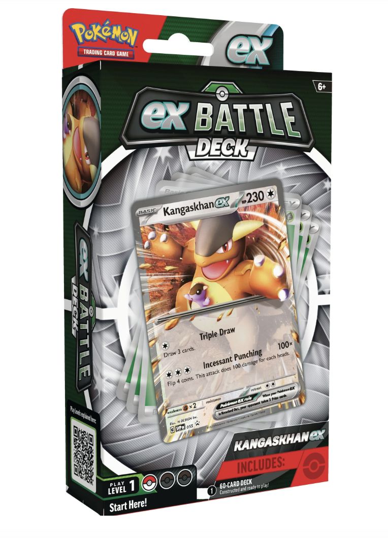 Pokemon Battle Decks Kangaskhan ex/Greninja ex, Type: Kangaskhan ex