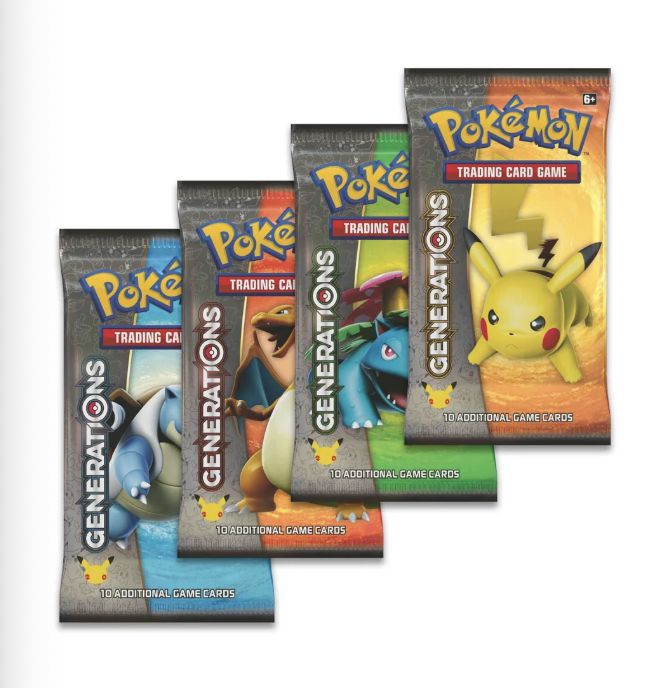 Pokemon TCG: Generations Booster Pack