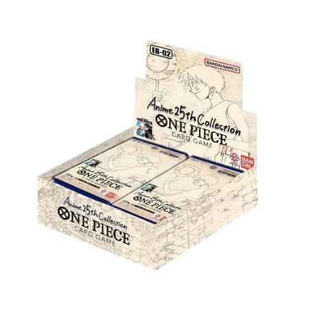 One Piece EB-02 Extra Booster Anime 25th Anniversary Booster Box