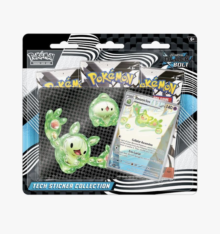 Pokemon SV10.5: Black &amp; White Unova Tech Sticker Collection, Type: Black Bolt