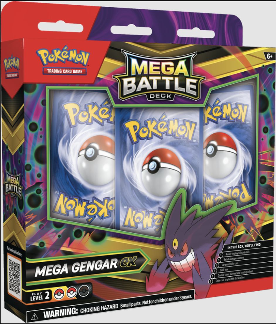 Mega Battle Deck Gengar ex/Diancie ex, Type: Mega Gengar ex