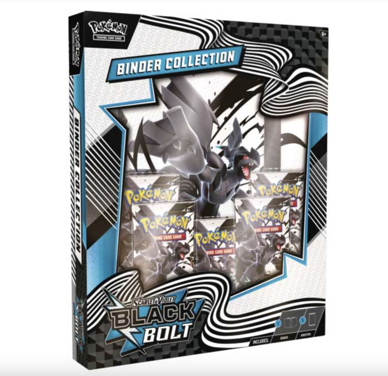 Pokemon SV10.5 Black &amp; White Unova Binder Collection, Type: Black Bolt