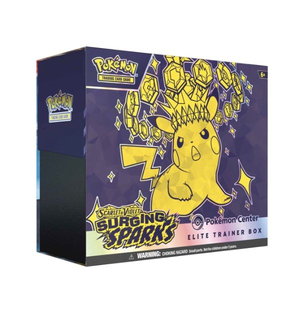 Surging Sparks Pokemon Center ETB