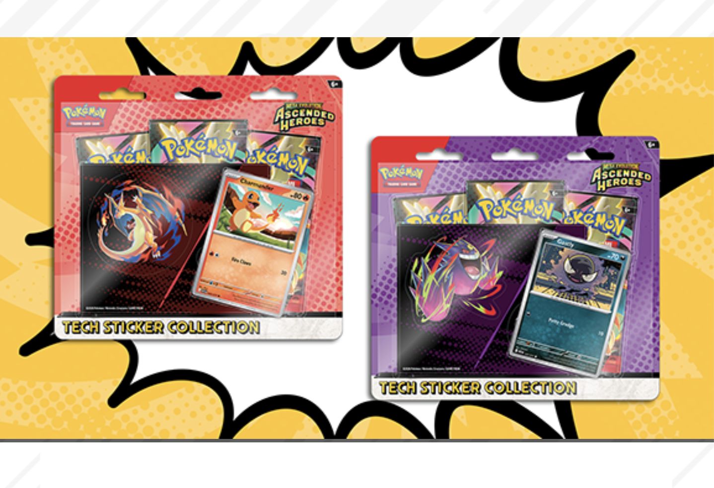Ascended Heroes Tech Sticker 3pk