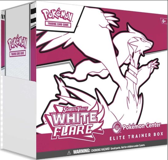 White Flare Pokemon Center ETB