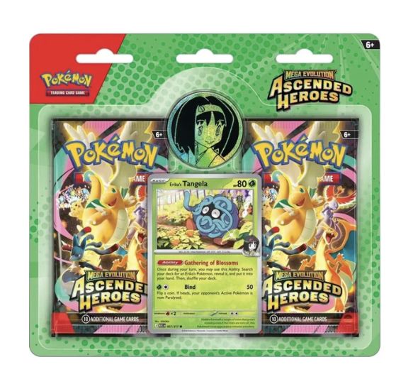 Ascended Heroes 2pk Blister Collection Erika/Larry