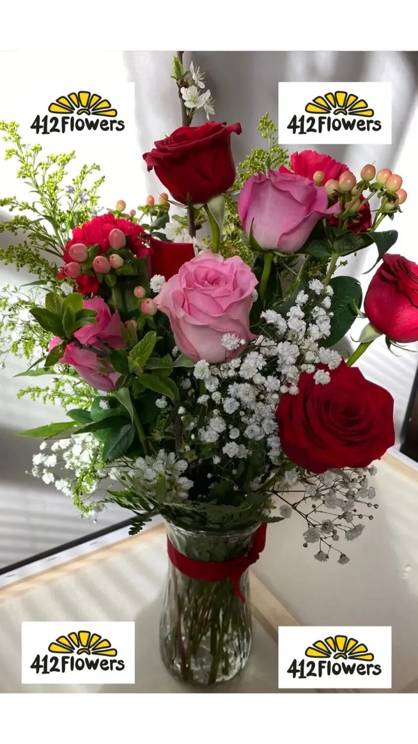 Dozen Mixed Roses